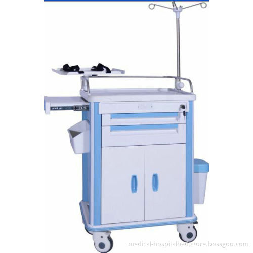 Luxury Medical Crash Cart For Home / Hospital / Clinic Nurse